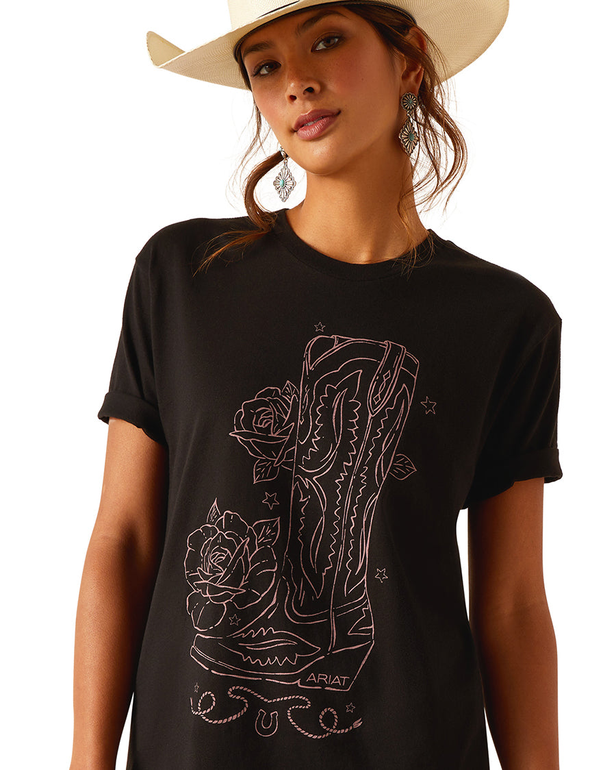 Women's Tall Boot T-Shirt