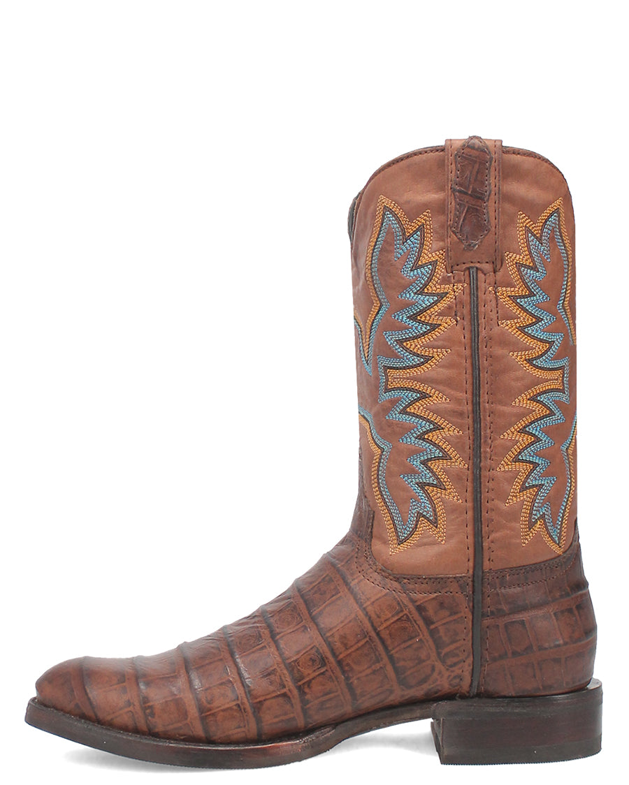 Men's Trail Boss Gator Print Western Boots