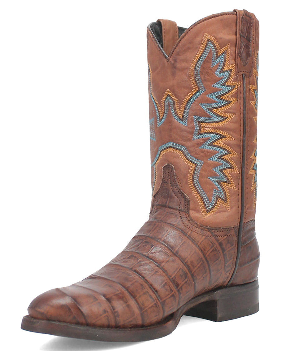 Men's Trail Boss Gator Print Western Boots