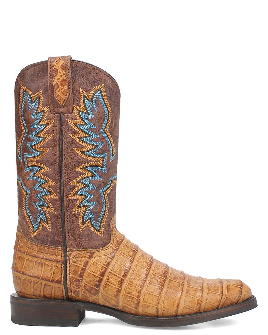 Men's Trail Boss Gator Print Western Boots