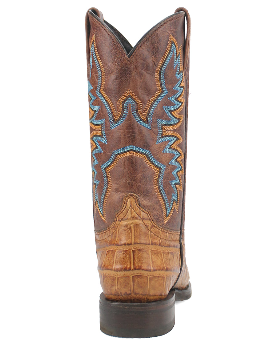 Men's Trail Boss Gator Print Western Boots