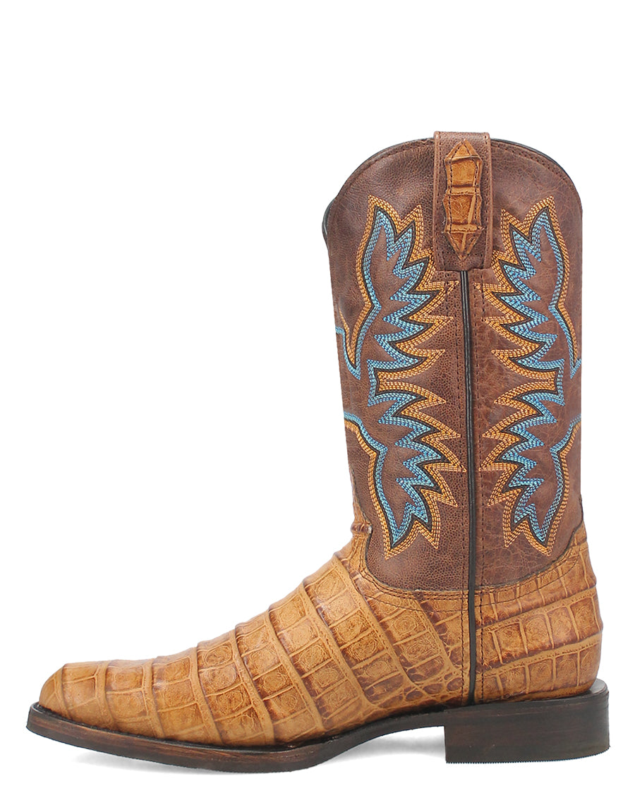 Men's Trail Boss Gator Print Western Boots