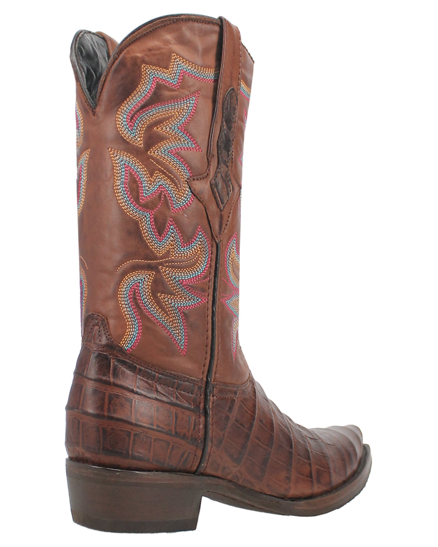 Men's Gator Print Western Boots