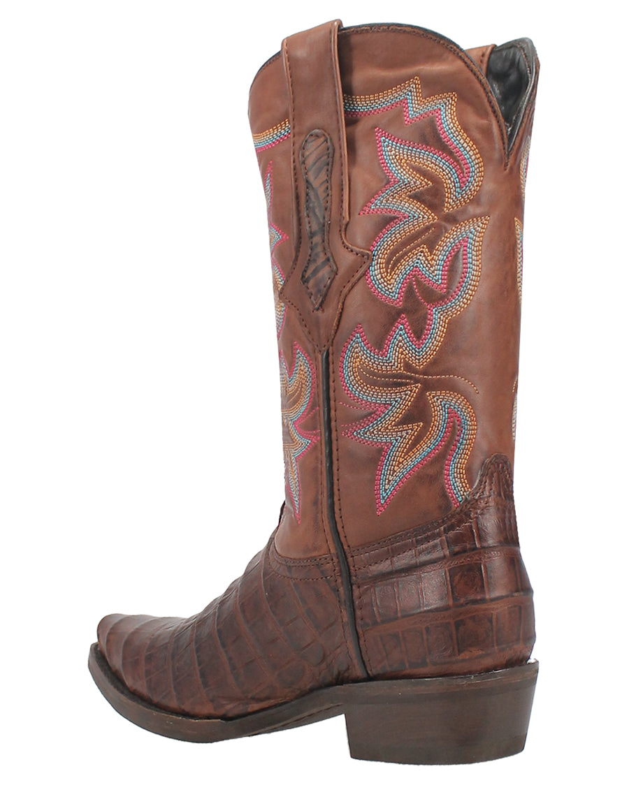 Men's Gator Print Western Boots