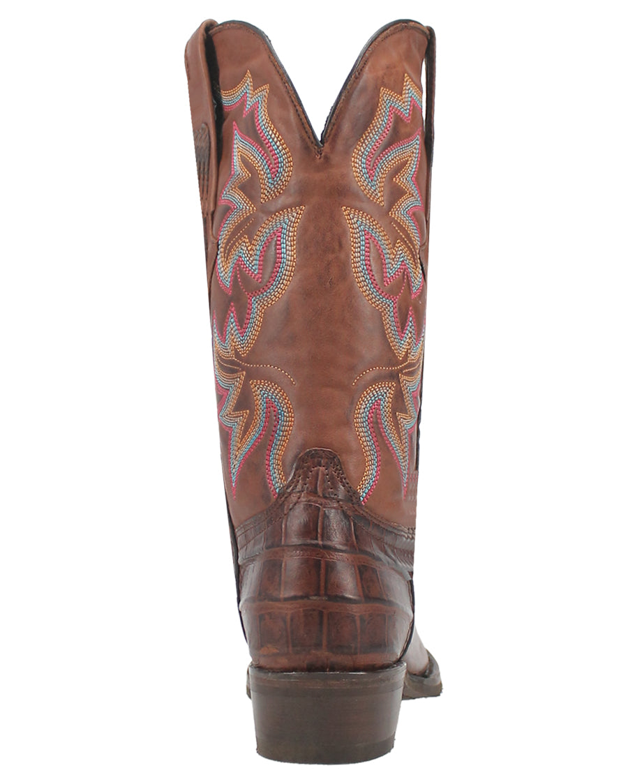 Men's Gator Print Western Boots