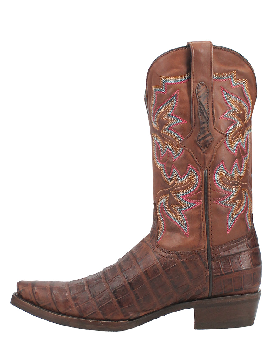 Men's Gator Print Western Boots