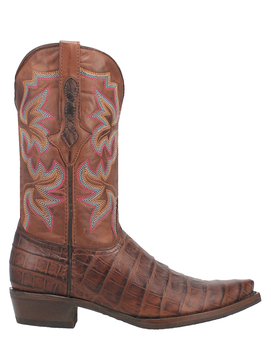 Men's Gator Print Western Boots