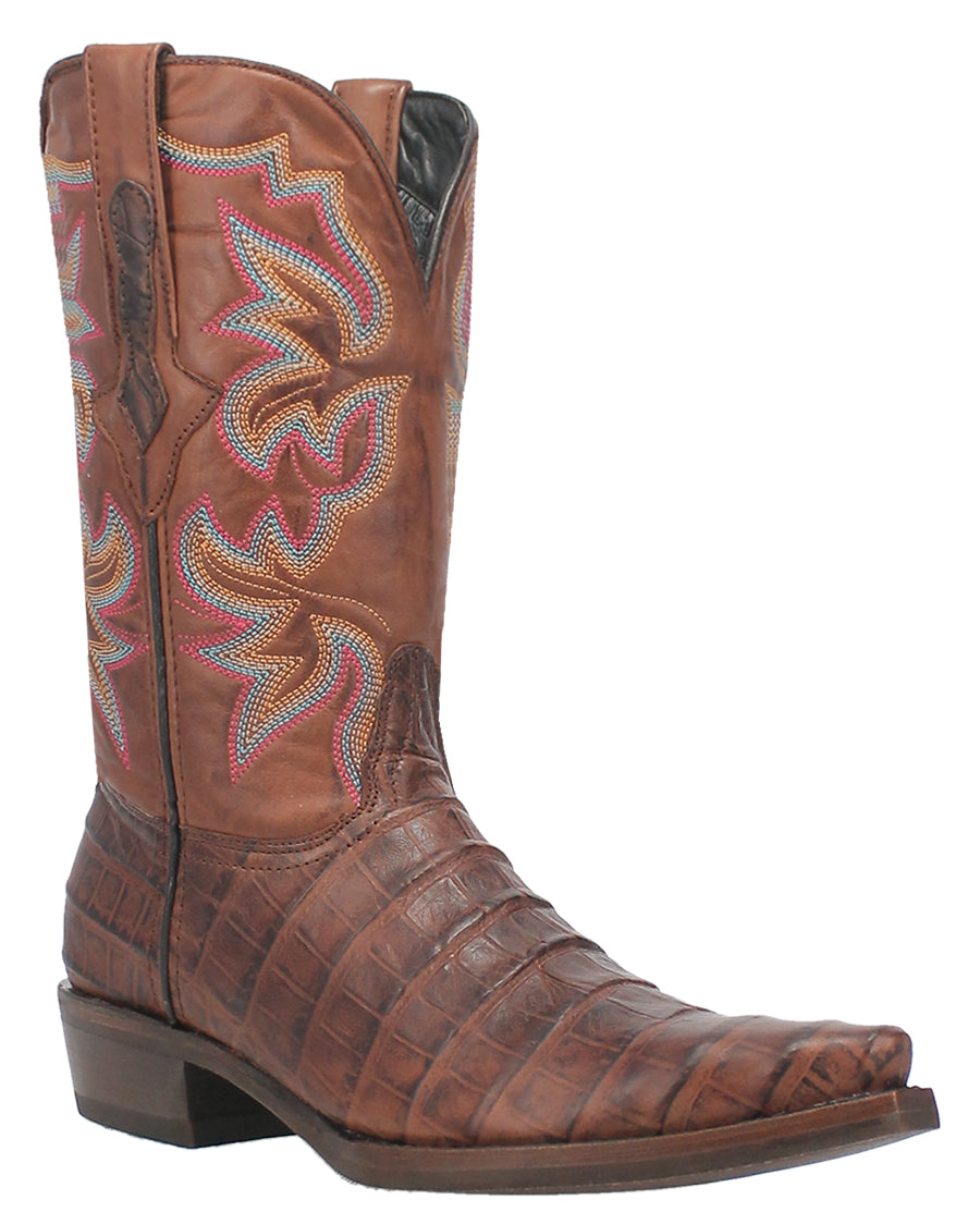 Men's Gator Print Western Boots