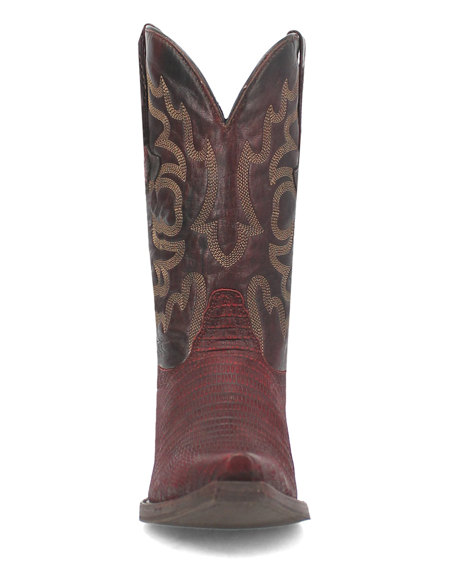 Men's The Duke Lizard Print Western Boots