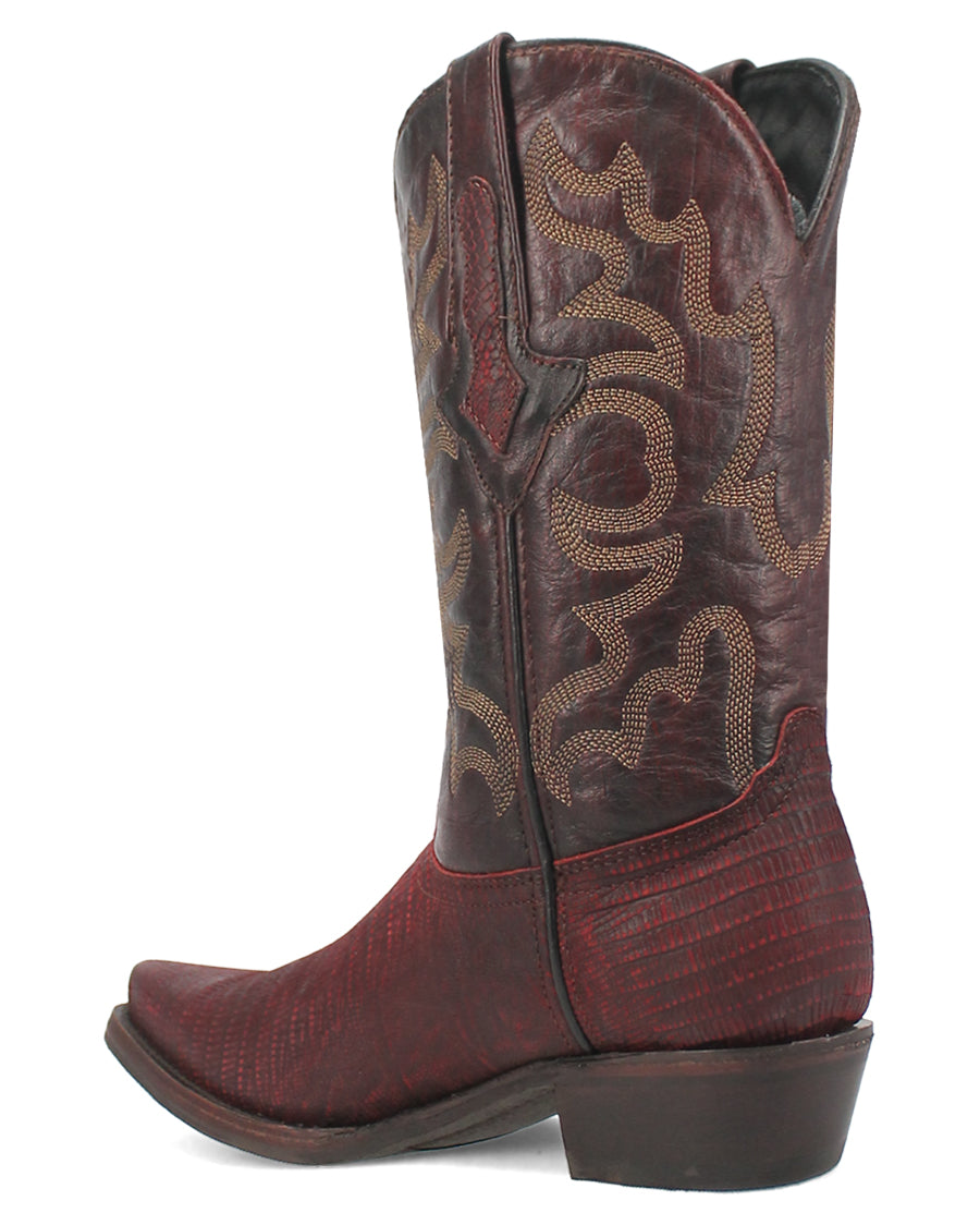 Men's The Duke Lizard Print Western Boots