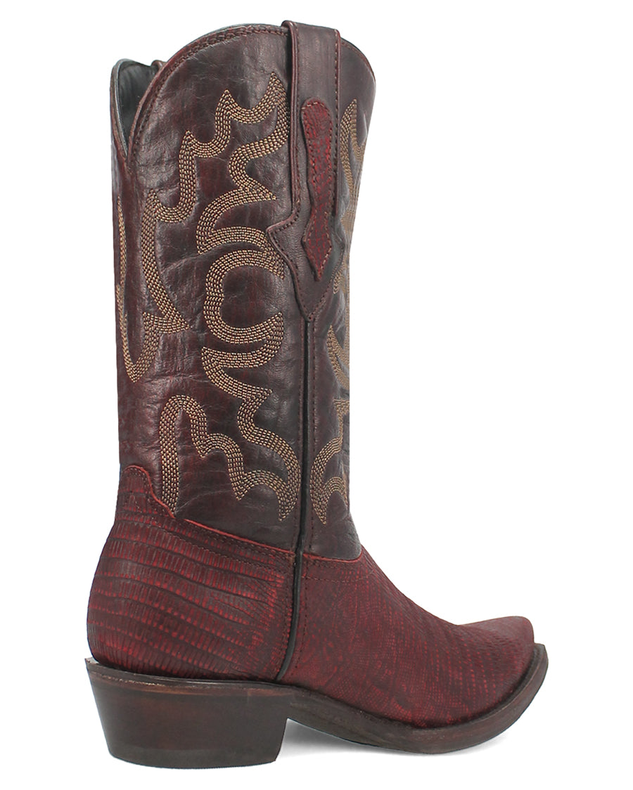 Men's The Duke Lizard Print Western Boots