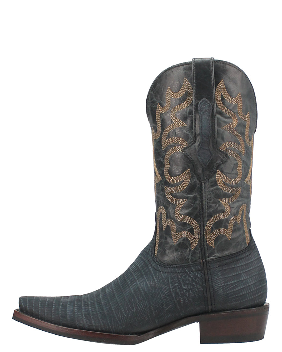 Men's The Duke Lizard Print Western Boots