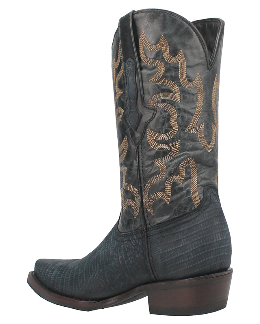 Men's The Duke Lizard Print Western Boots