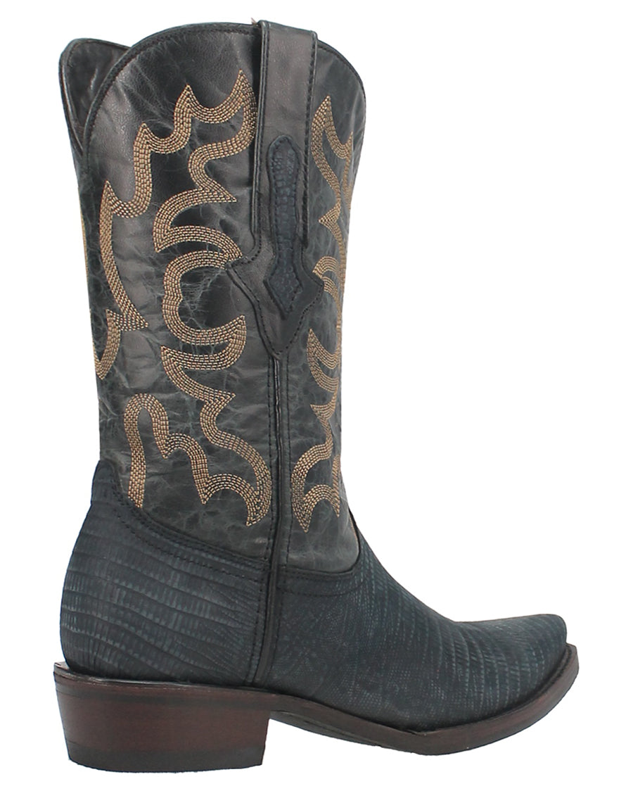 Men's The Duke Lizard Print Western Boots