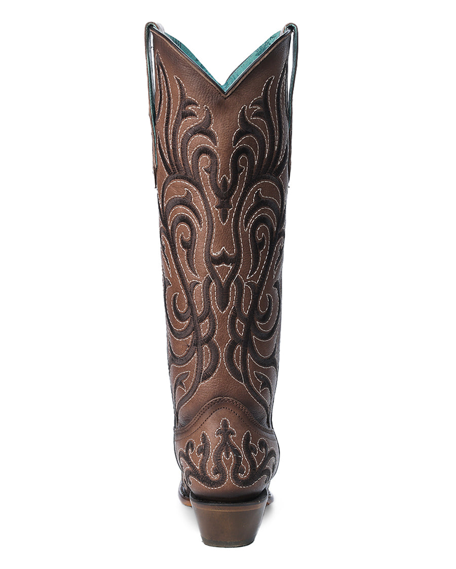 Women's Embroidery Tall Top Western Boots