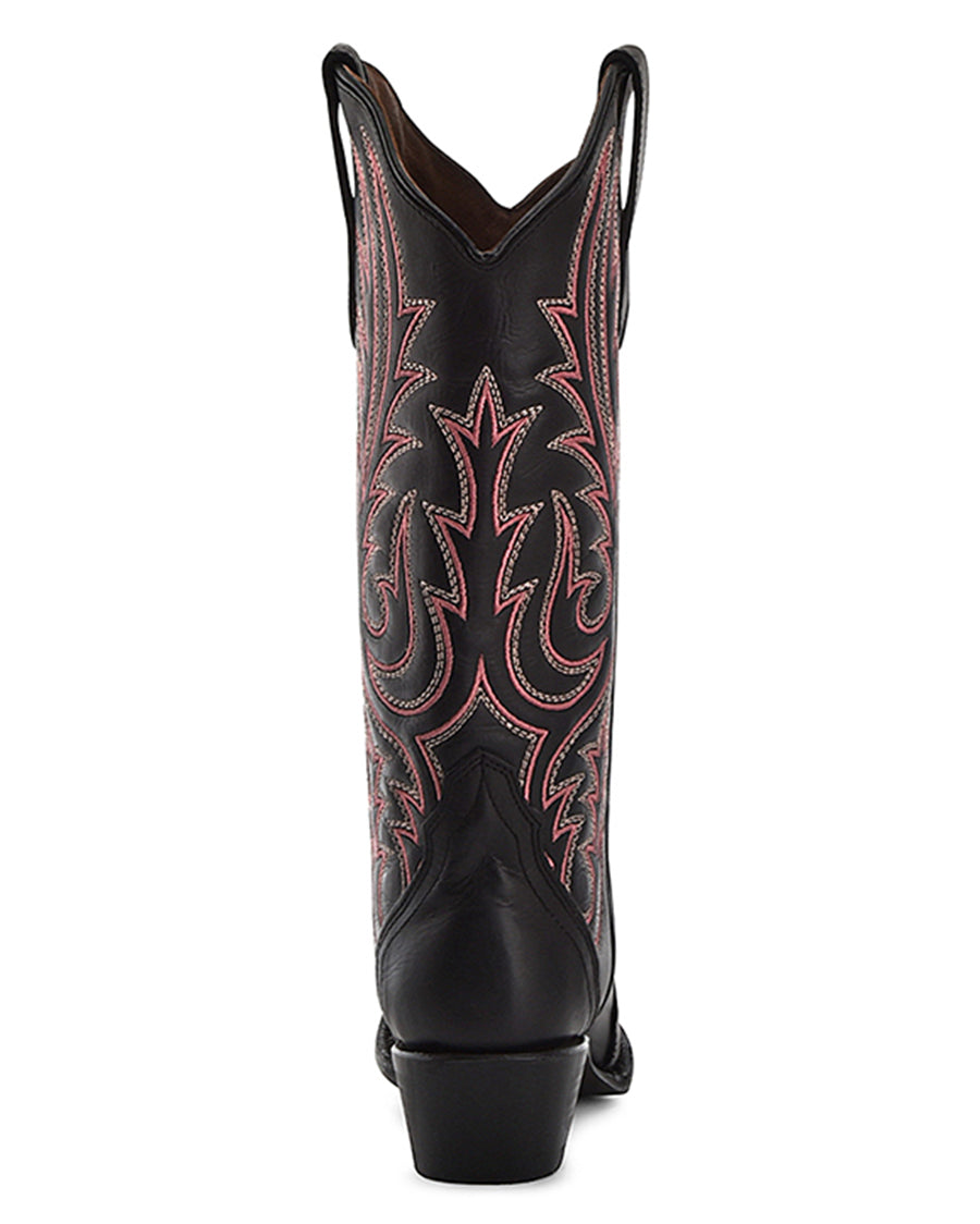 Women's Vibrant Embroidery Western Boots