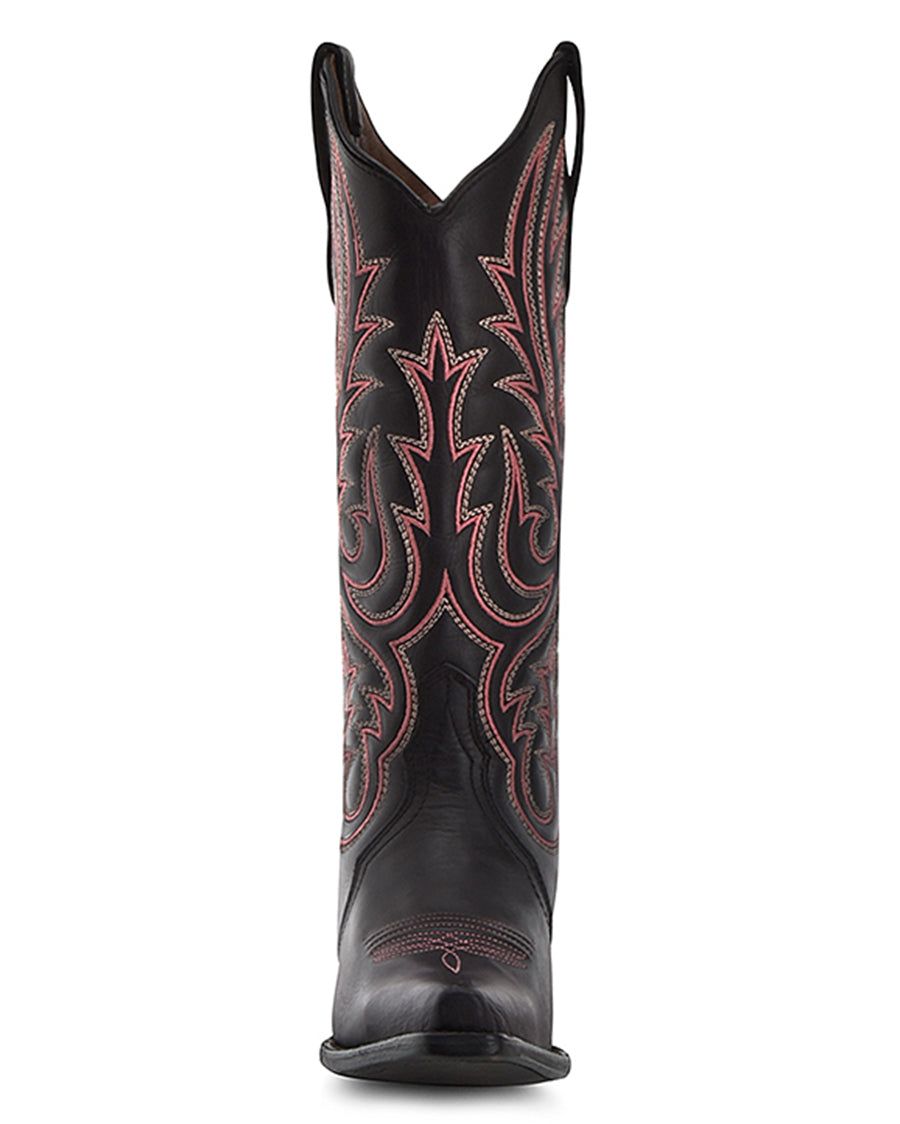 Women's Vibrant Embroidery Western Boots