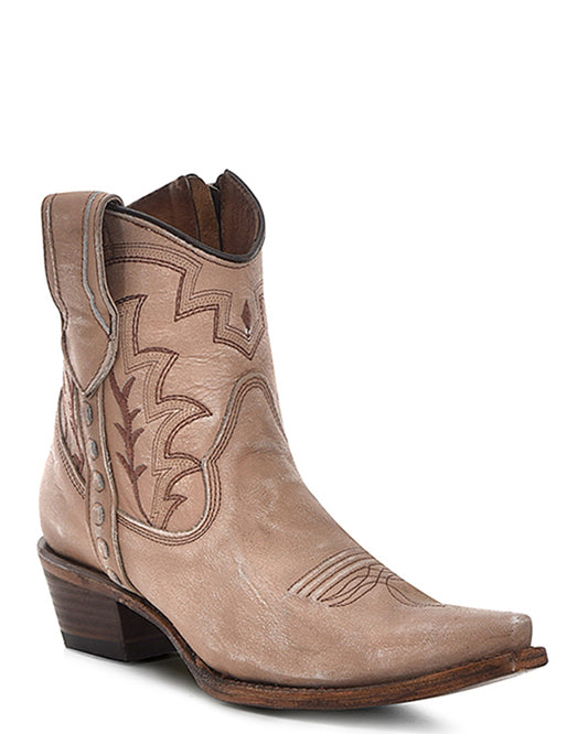 Women's Embroidered Western Booties