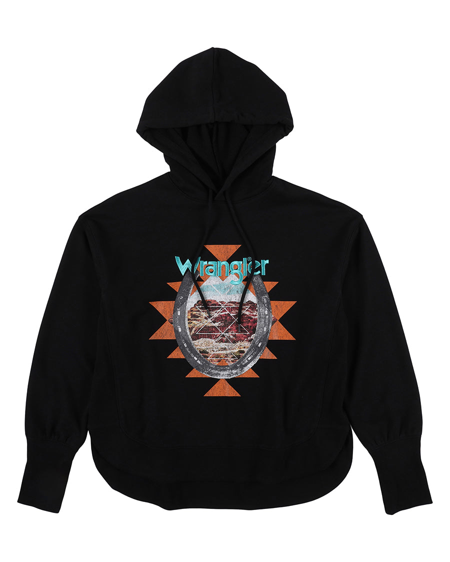 Women's Retro® Western Vintage Graphic Hoodie