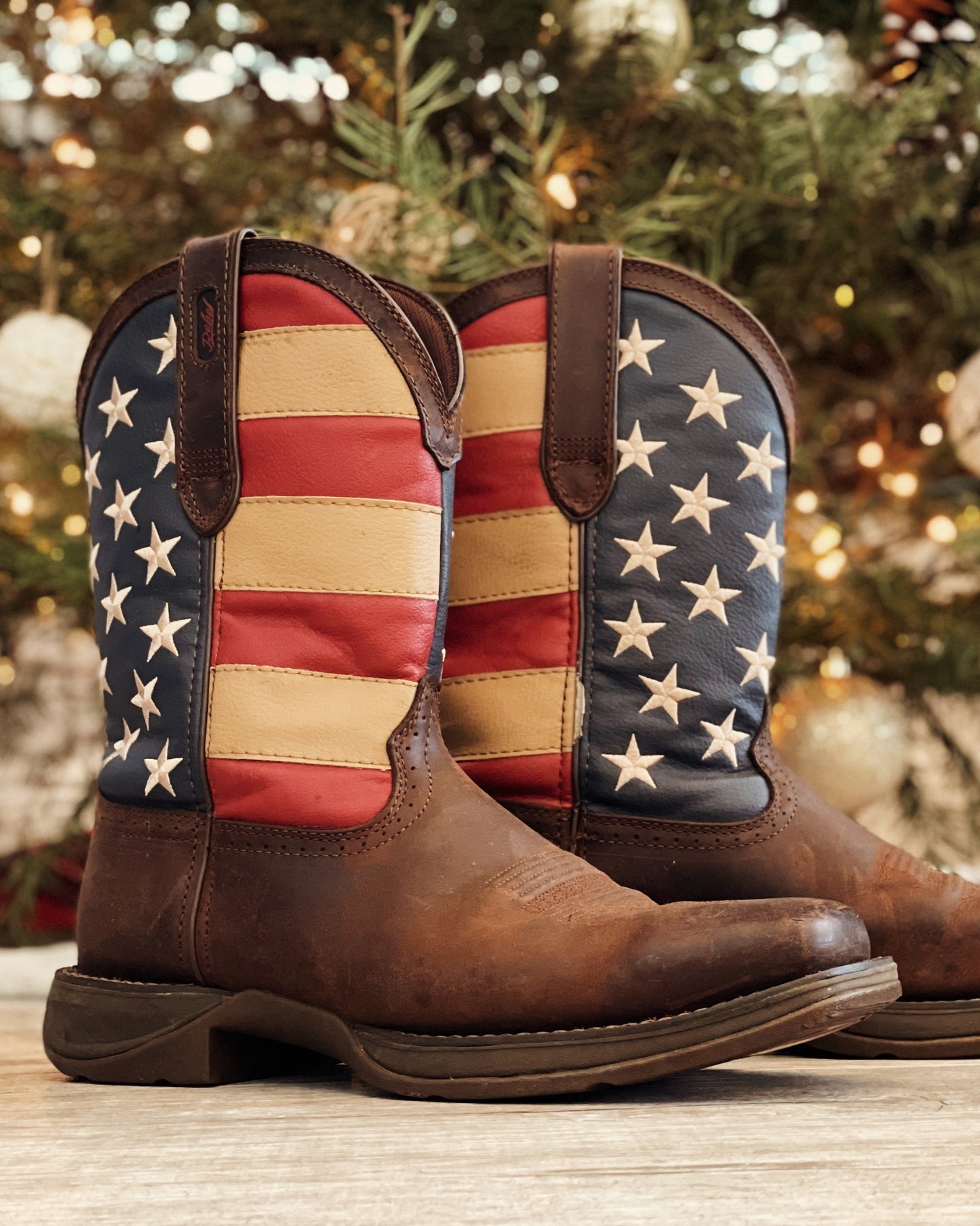 Mens Rebel Patriotic Pull-On Boots