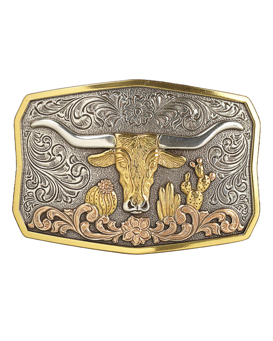 Antique Longhorn Belt Buckle