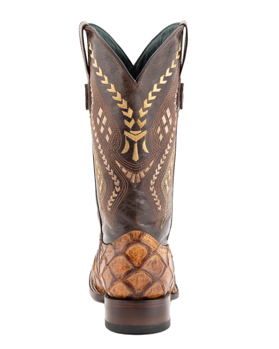 Men's Bronco Exotic Print Western Boots