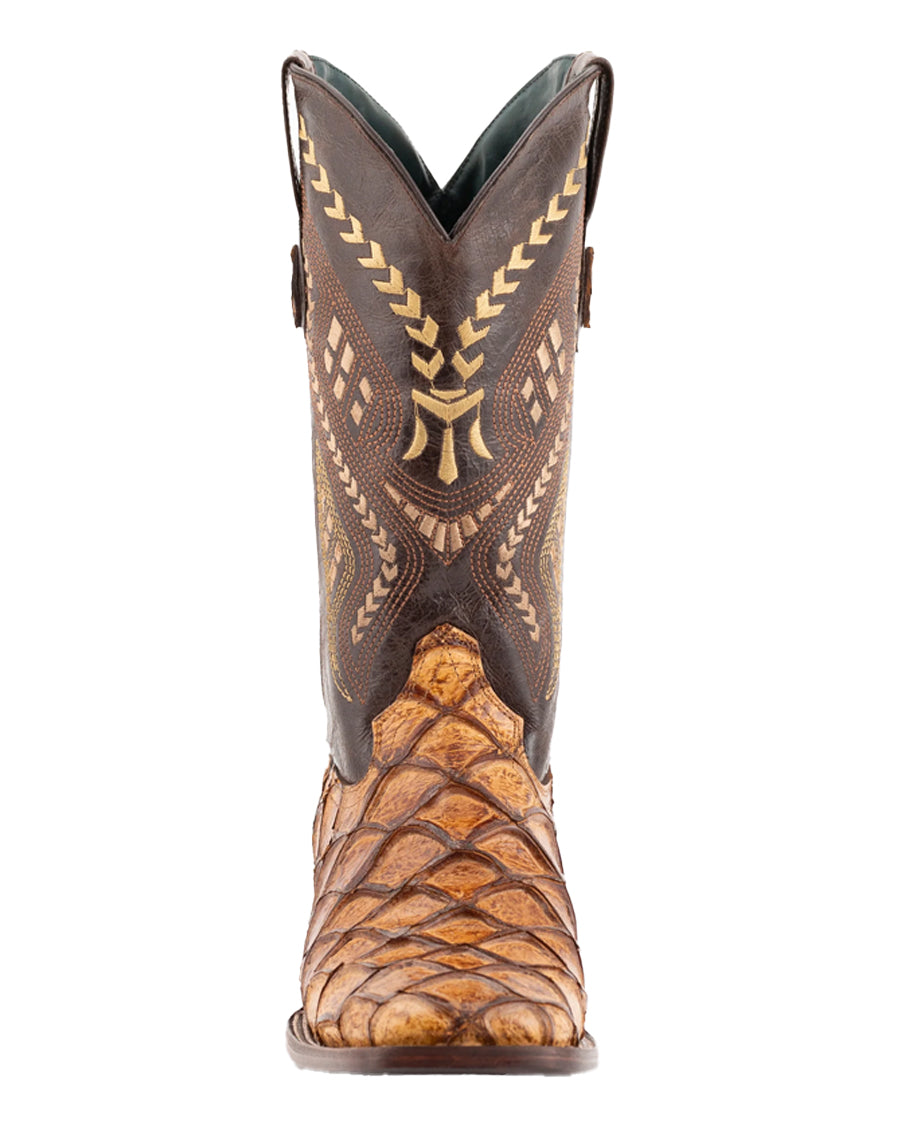 Men's Bronco Exotic Print Western Boots