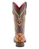 Women's Bronco Exotic Print Western Boots