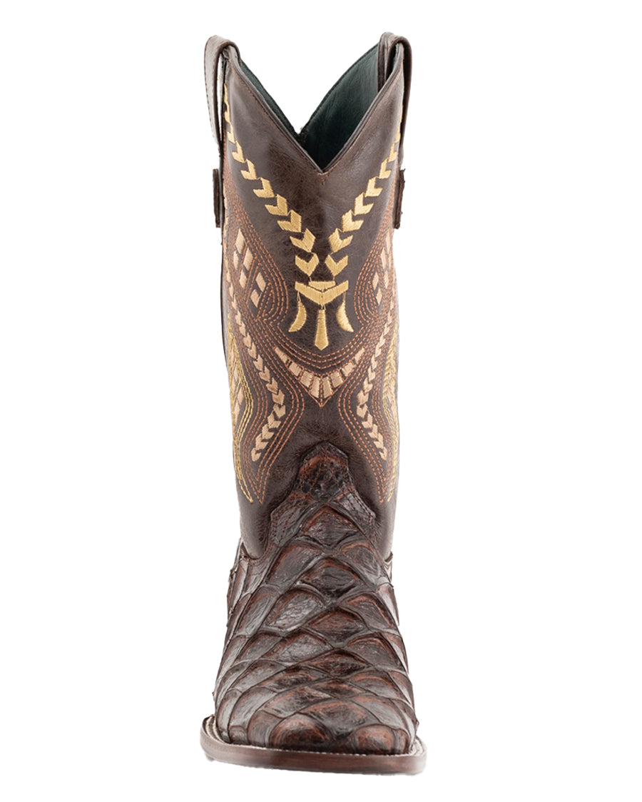 Men's Bronco Exotic Print Western Boots