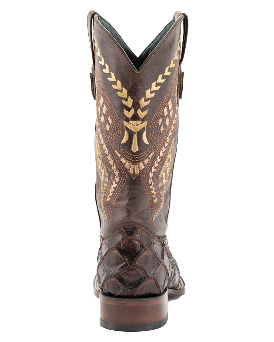 Men's Bronco Exotic Print Western Boots