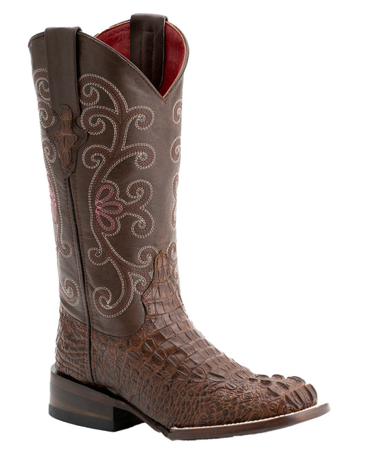 Women's Stampede Exotic Print Western Boots