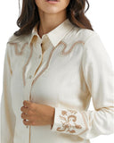 Women's Fancy Embroidered Rodeo Snap Shirt