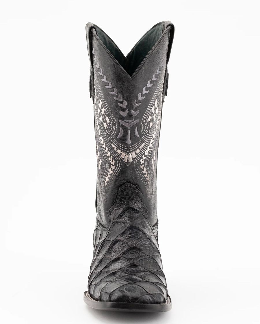 Men's Bronco Pirarucu Print Western Boots