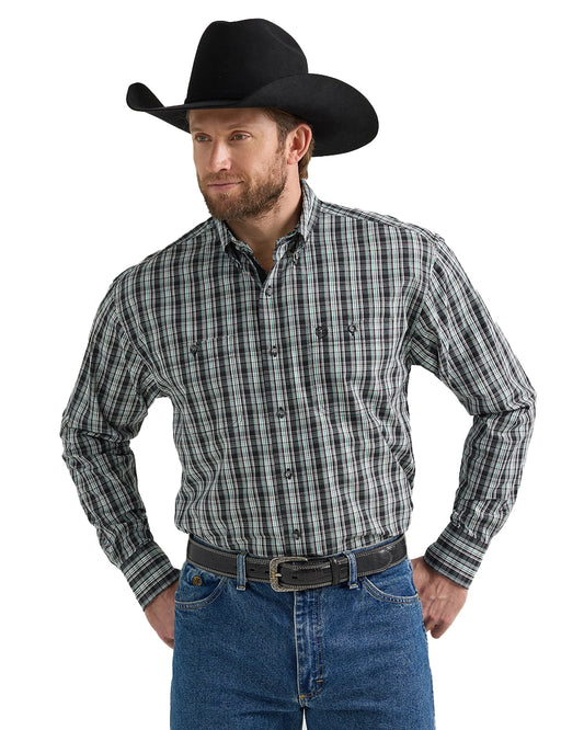 Men's George Strait 2 Pocket Long Sleeve Shirt