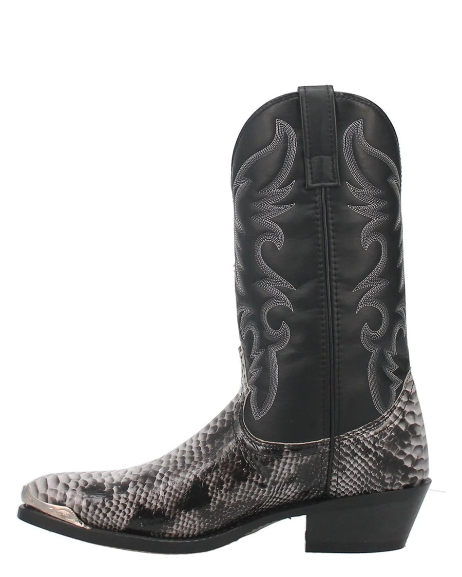 Men's Monty Snake Print Western Boots