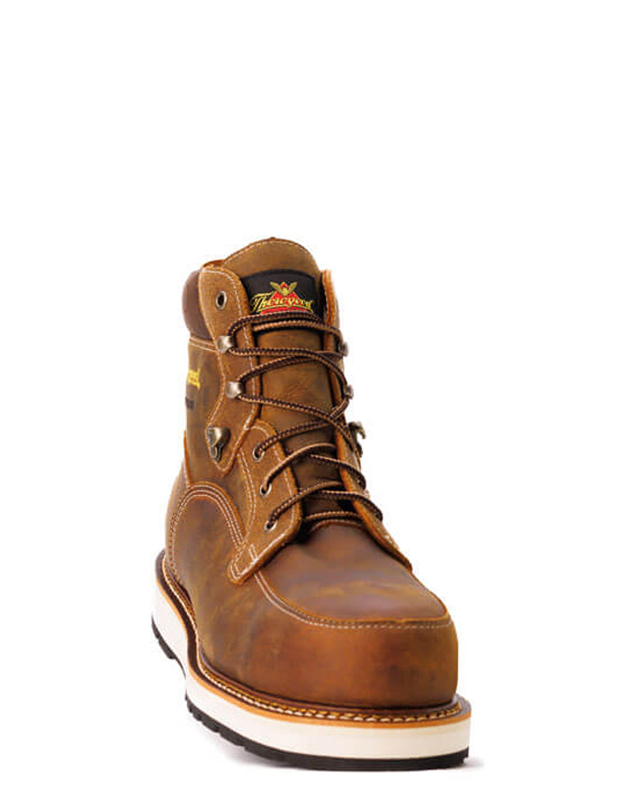 Men's Iron River Series Waterproof Moc Safety Toe Work Boots