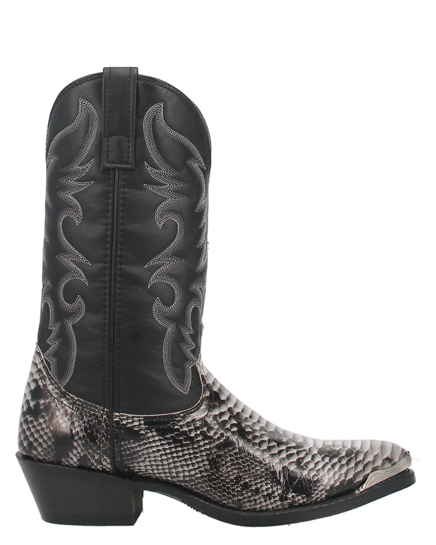 Men's Monty Snake Print Western Boots