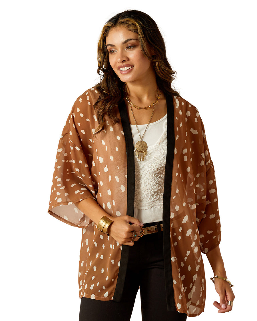 Women's Fawn Kimono Wrap