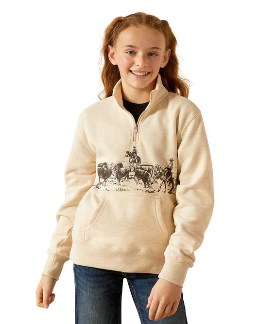 Kids' Pasture 1/4 Zip Sweatshirt