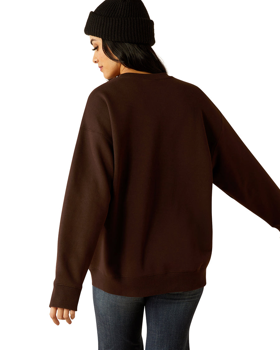 Women's Taurus Oversized Crew Sweatshirt