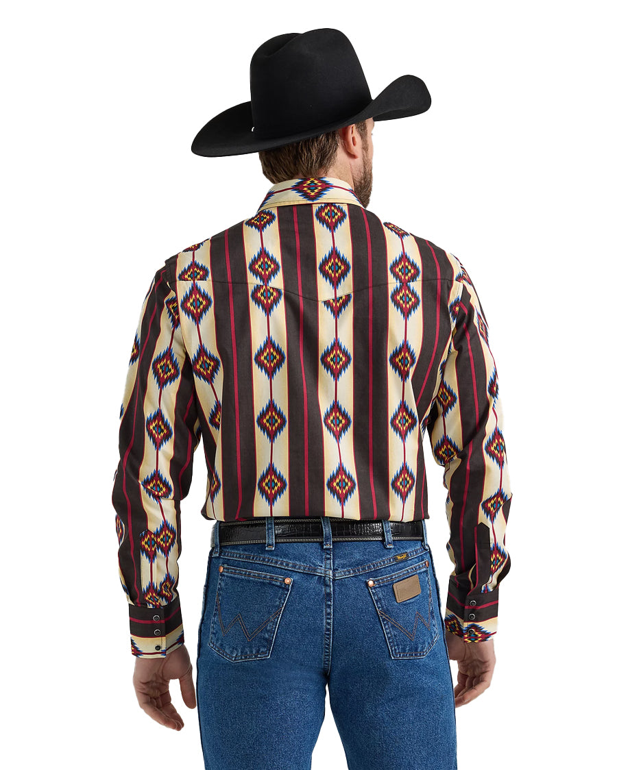 Men's Checotah Classic Fit Dress Western Long Sleeve Shirt