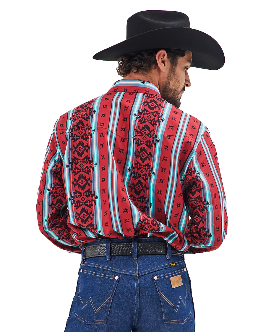 Men's Checotah Western Long Sleeve Classic Fit Shirt