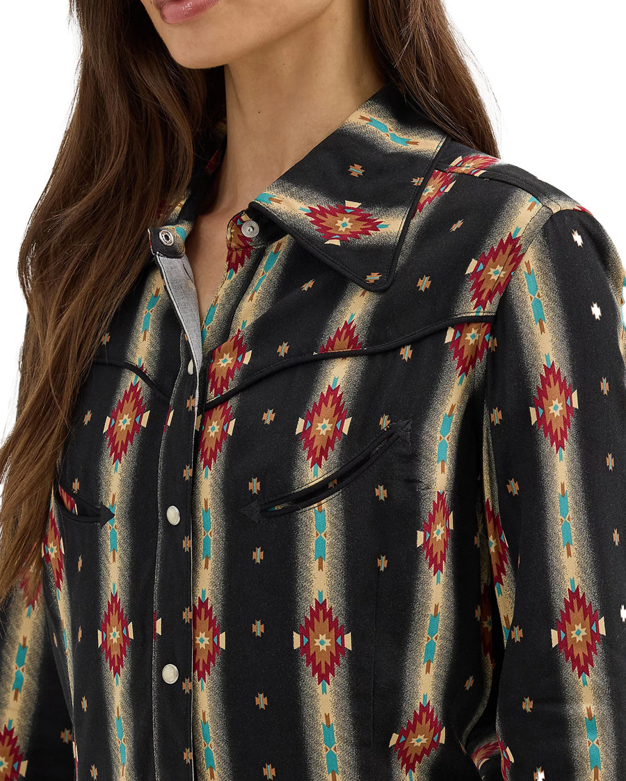 Women's X Lainey Wilson Classic Checotah Long Sleeve Shirt