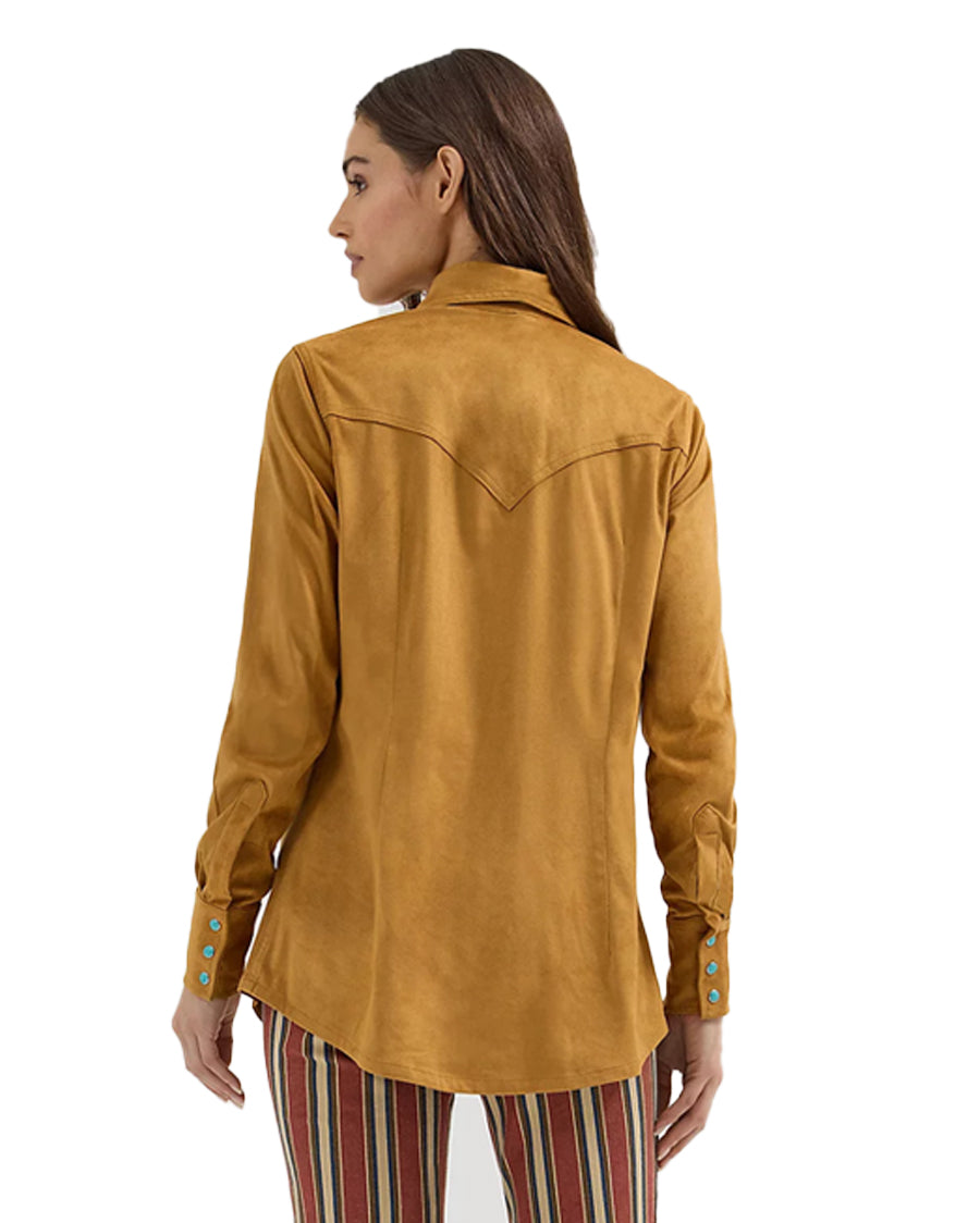 Women's X Lainey Wilson Fringe Long Sleeve Shirt