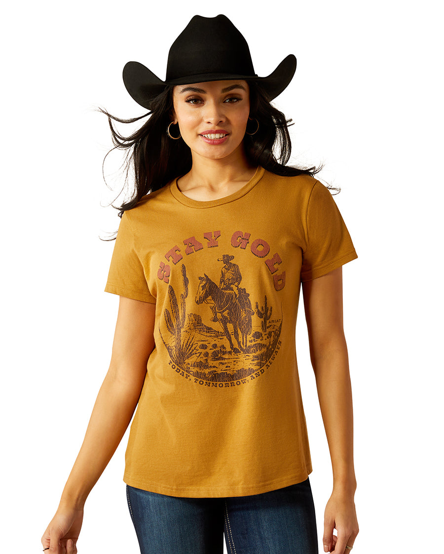 Women's Stay Gold T-Shirt