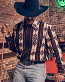 Men's Checotah Classic Fit Dress Western Long Sleeve Shirt