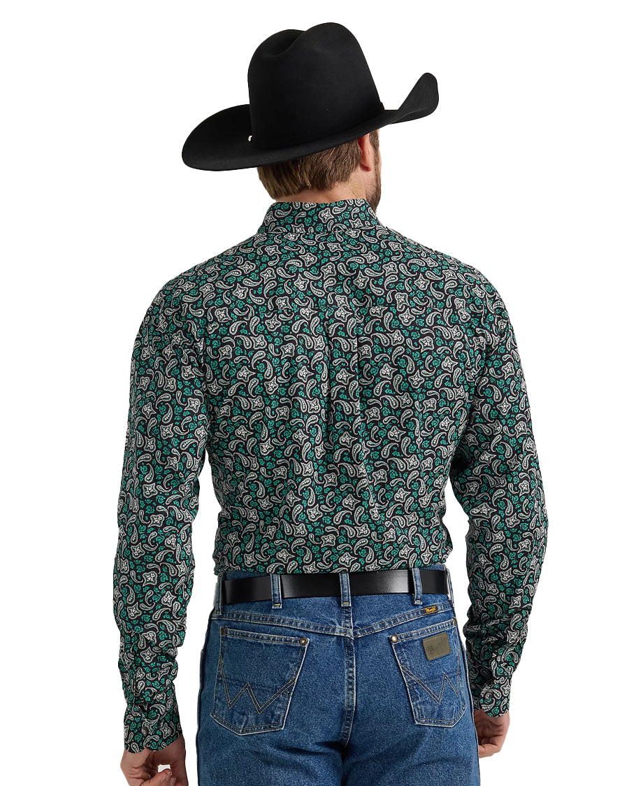 Men's George Strait Two Pocket Long Sleeve Shirt