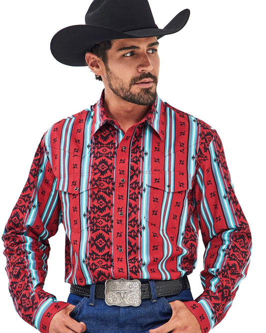 Men's Checotah Western Long Sleeve Classic Fit Shirt