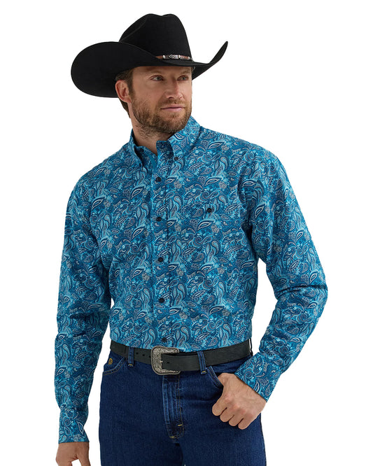 Men's George Strait Collection One Pocket Long Sleeve Shirt