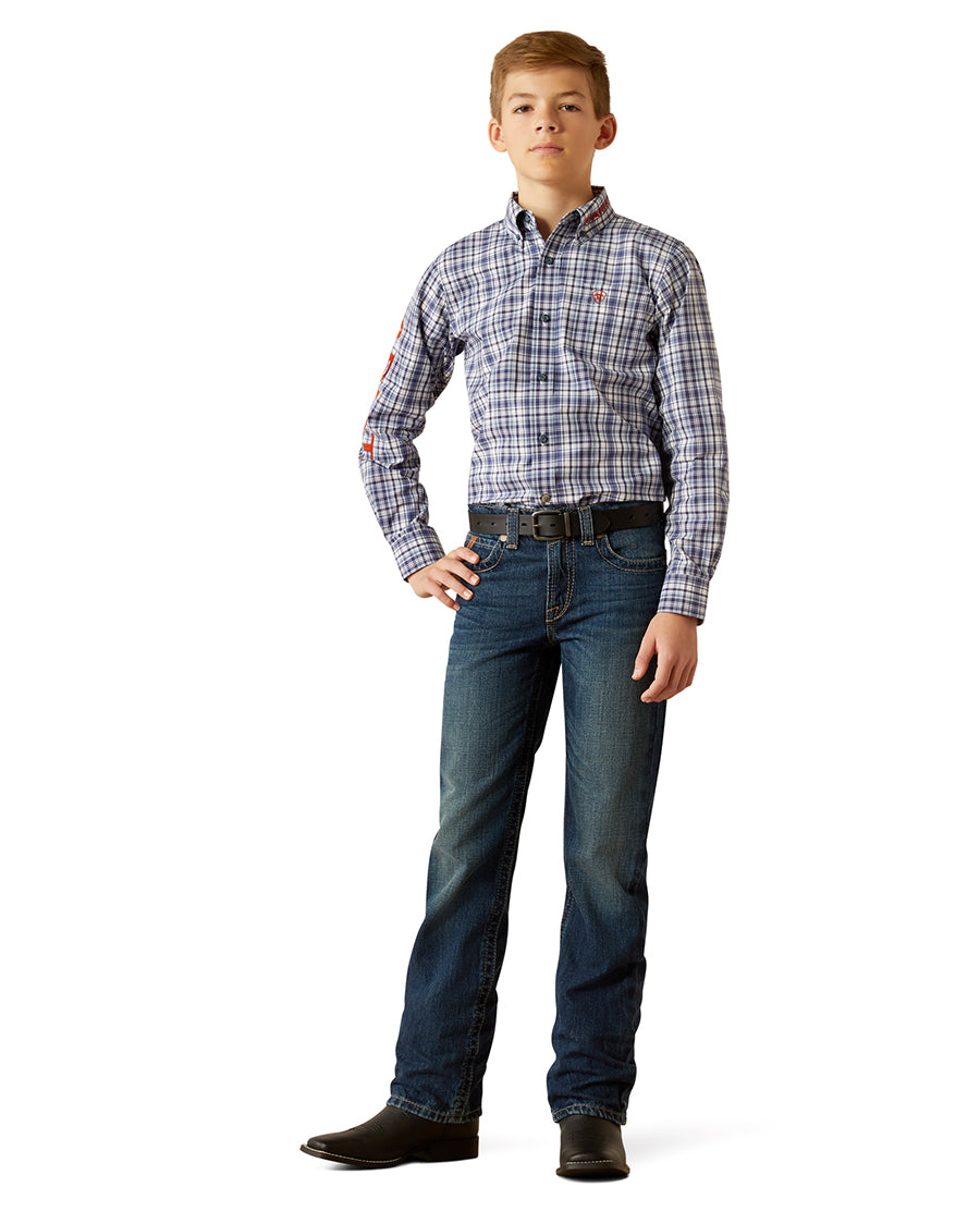 Boys' B5 Slim Nate Straight Leg Jeans